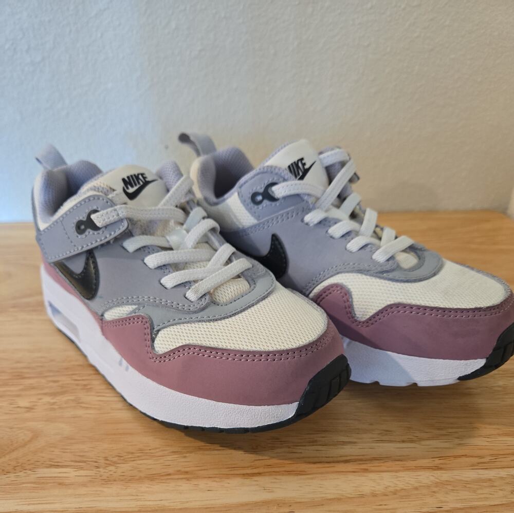 Nike Air EasyOn Gray Mauve 12C Kids Toddler Aesthetic Sneakers Soft Girl